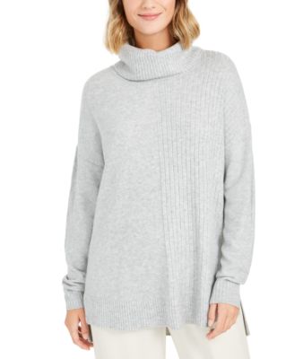 Style & Co - Petite Ribbed Turtleneck Sweater