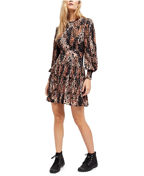 Free People Heartbeats Mini Dress Reviews Dresses Women Macy S