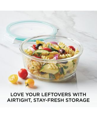 Lock n Lock Purely Better™ Glass 32-Oz. Round Food Storage Container