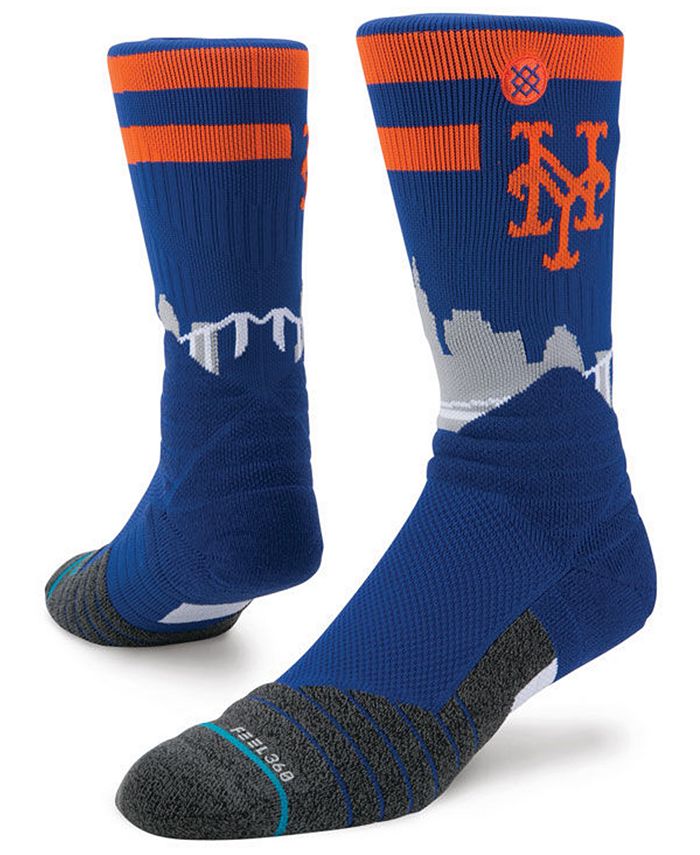 Stance New York Mets Diamond Pro Authentic Crew Socks - Macy's