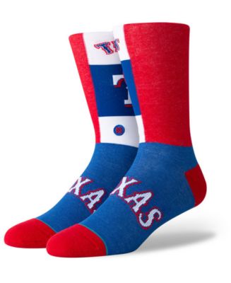 Stance Texas Rangers Pop Fly Crew Socks - Macy's