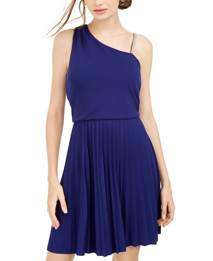 BCX Juniors' AsymmetricalStrap Dress Macy's