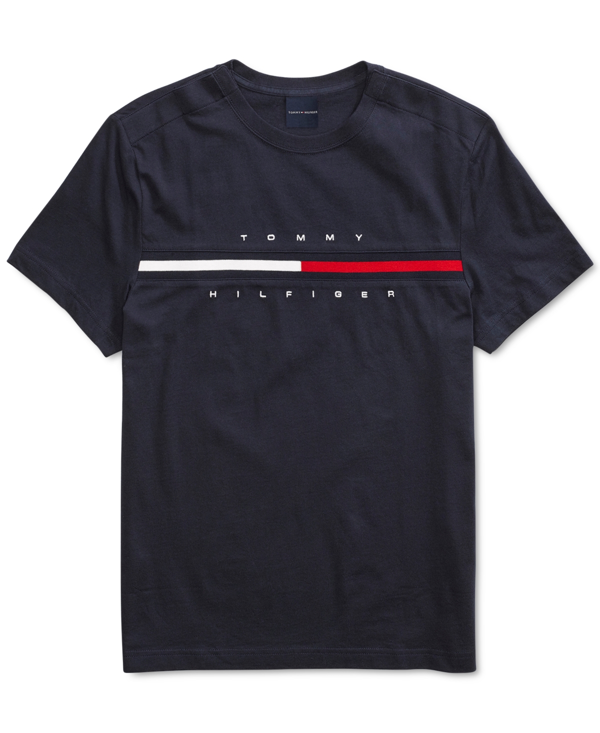 Tommy Hilfiger Adaptive Men's Tino T-Shirt with Magnetic Closure at Shoulders