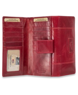 Casablanca Collection RFID Secure Ladies Clutch Wallet
