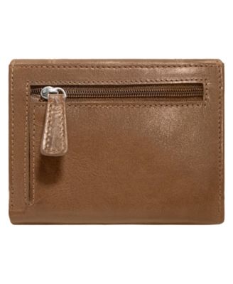 Casablanca Collection RFID Secure Ladies Small Clutch Wallet