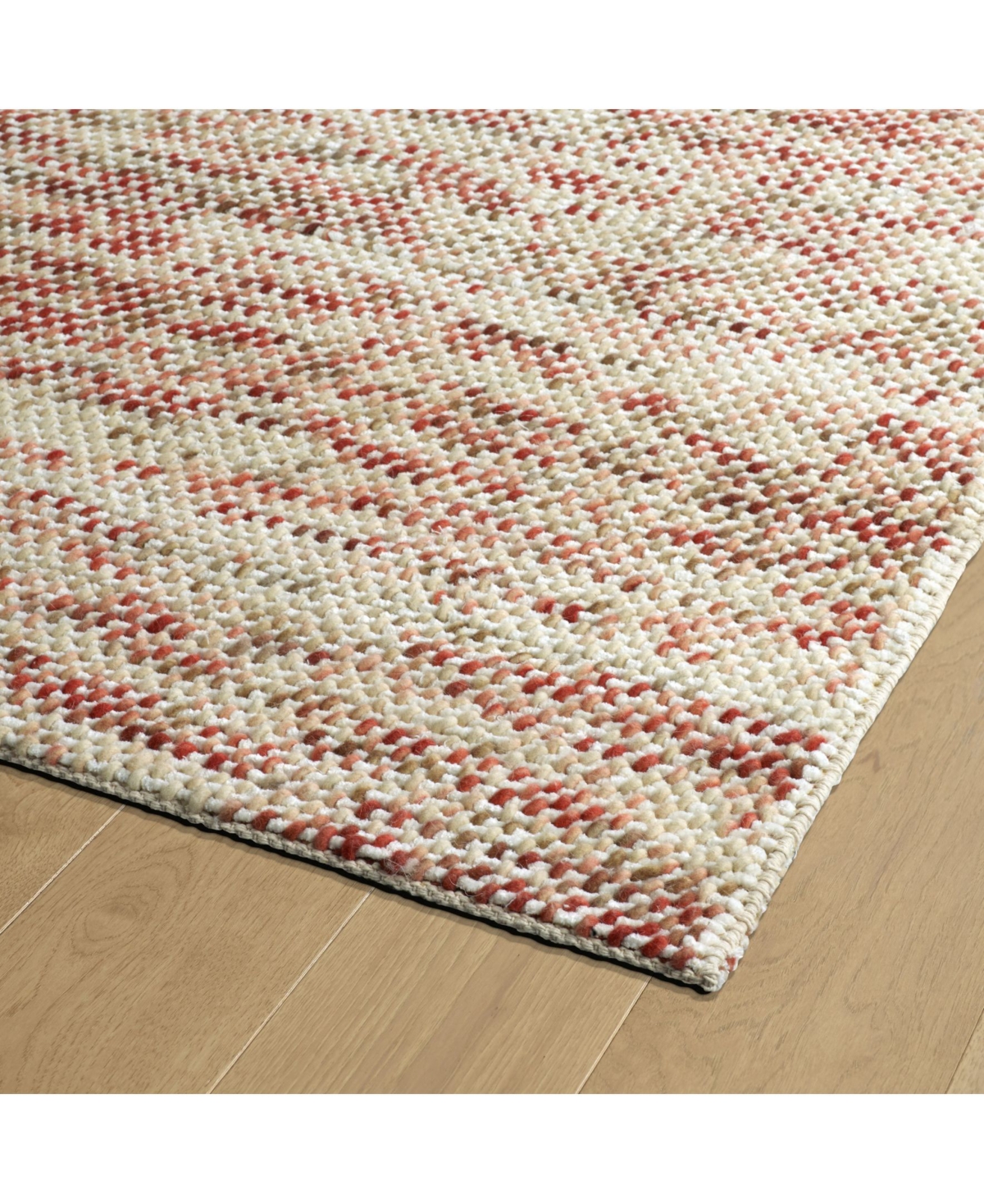 Kaleen Cord CRD01-58Area Rug - Rose
