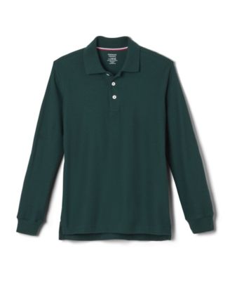 boys long sleeve polo tops