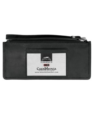 Casablanca Collection RFID Secure Ladies Wristlet/Wallet