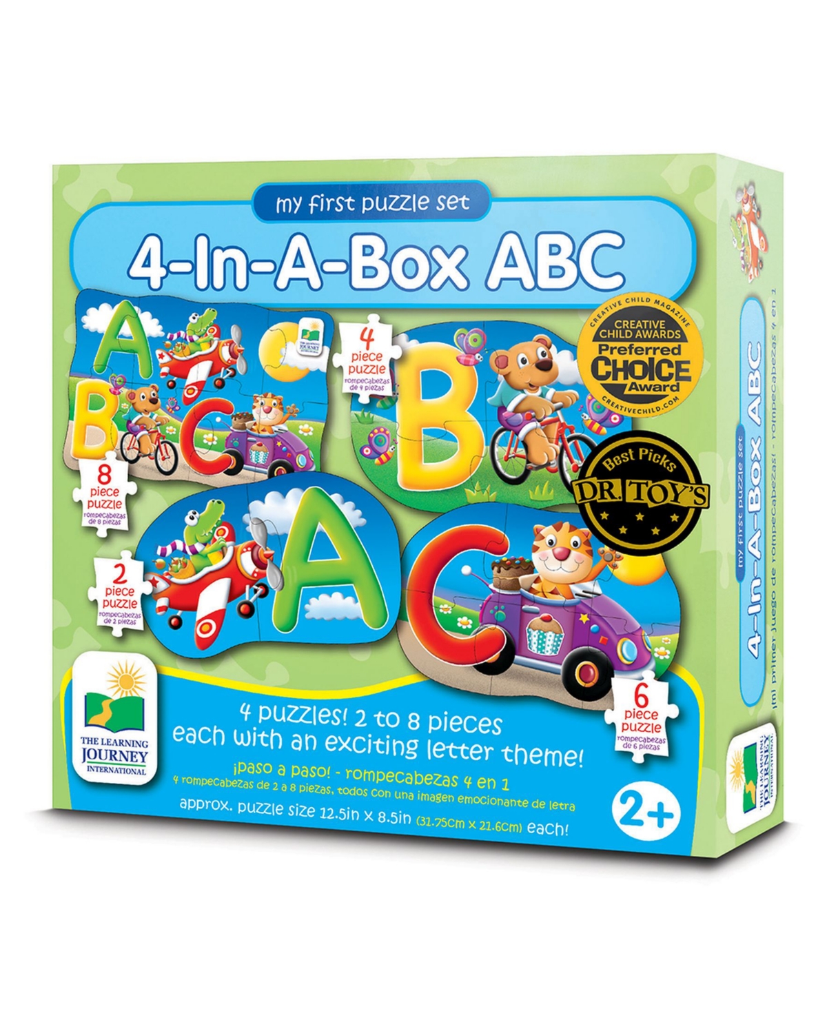 Shop The Learning Journey My First Puzzle Sets 4 In A Box Puzzles- Abc In Multi