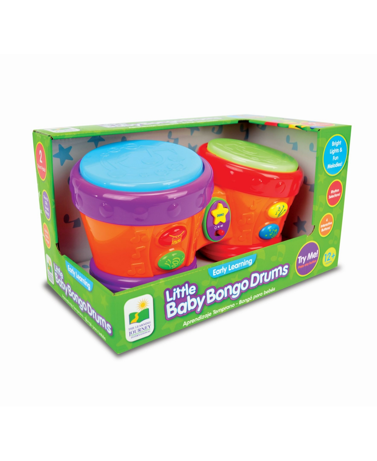 Shop The Learning Journey Little Baby Bongo Drums In Multi
