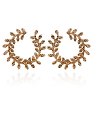 image of Nanette Nanette Lepore Beautifully Berry Hoop Earring