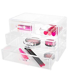 Clearly Chic Stackable 4 Drawer Organizer