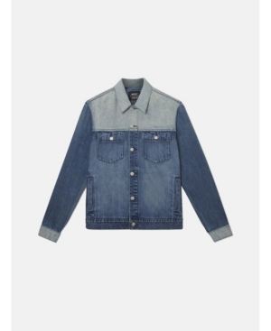 WeSC Denim Jacket Indigo Block