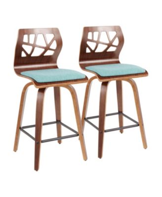 Lumisource - Folia Counter Stool, Quick Ship (Set of 2)
