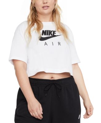 plus size nike crop top