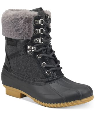 cozy warm lined boot tommy hilfiger