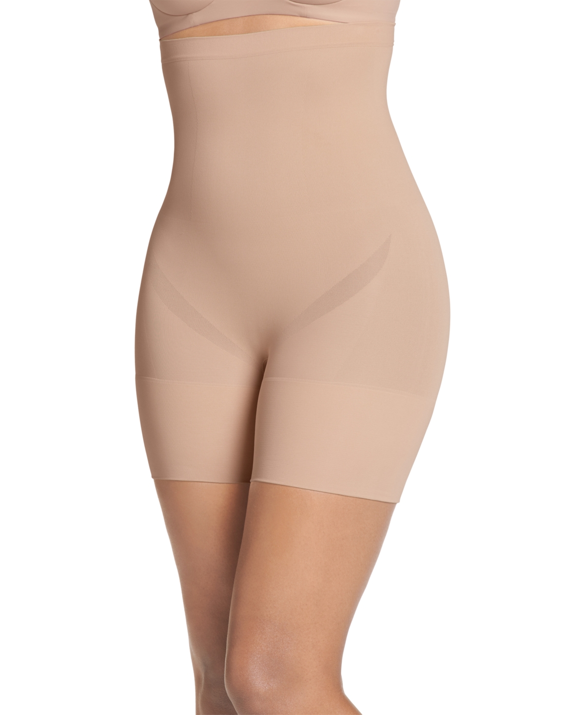 Shop Jockey Women's Slimmers Breathe High-waist Shorts 4239 In -light