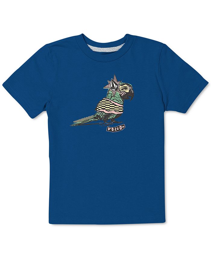 Volcom Toddler & Little Boys Parrot-Print Cotton T-Shirt - Macy's