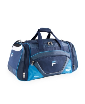 Shop Fila Acer Duffel Bag In Navy