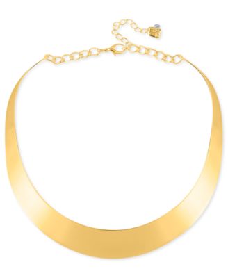 half moon collar necklace