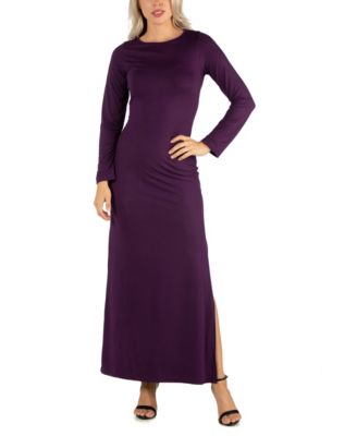 long dress with slits on the side