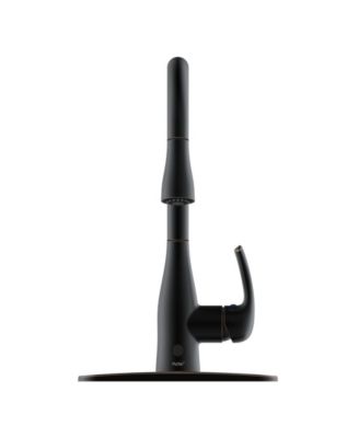 Bio Bidet - Flow Motion Sensor Activated Single-Handle Pull-Down Sprayer Kitchen Faucet in Oil Rubbed Bronze