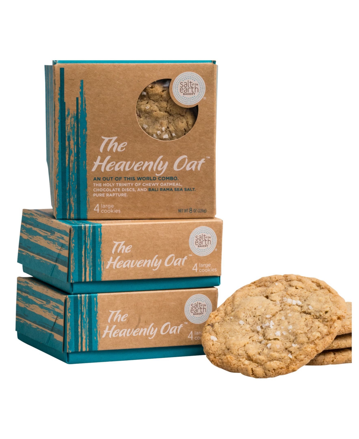 Salt Of The Earth Bakery The Heavenly Oat Cookie In Teal