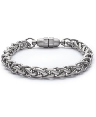 Kenneth Cole Reaction - Men's Silver-Tone Link Bracelet