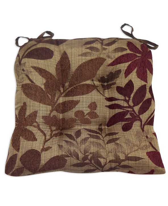 Arlee Home Fashions Memory Foam Chair Pads Set of 2 & Reviews