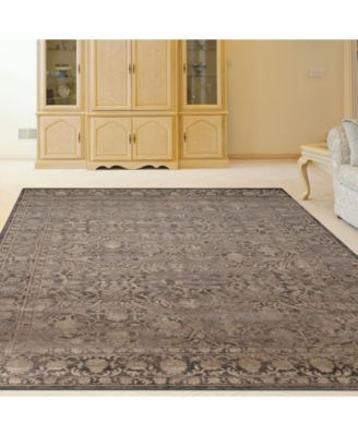 CLOSEOUT! 3564/0040/LIGHTBROWN Cantu Brown 3'3" x 4'11" Area Rug
