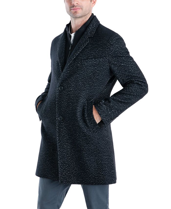 Michael Kors Men's Pike Classic-Fit Over Coats - Macy's