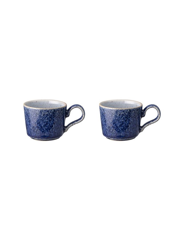 Denby Studio Blue Brew Espresso Cup Set of 2 - Macy's