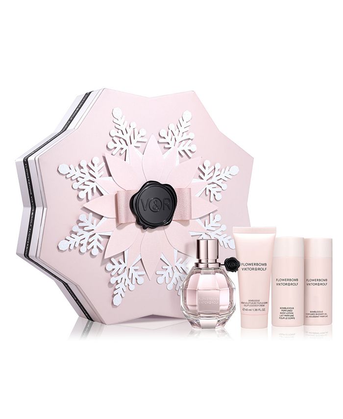 Viktor & Rolf Viktor&Rolf 4Pc. Flowerbomb Eau de Parfum Gift Set Macy's