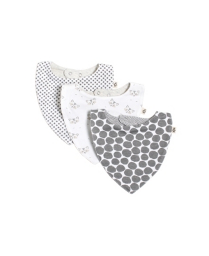 Gertex Snugabye Dream Baby Girls Reversible Bandana Bibs 3 Pack