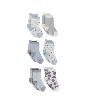 Gertex Snugabye Dream Infant Girls 6 Pack Socks in Giftbox