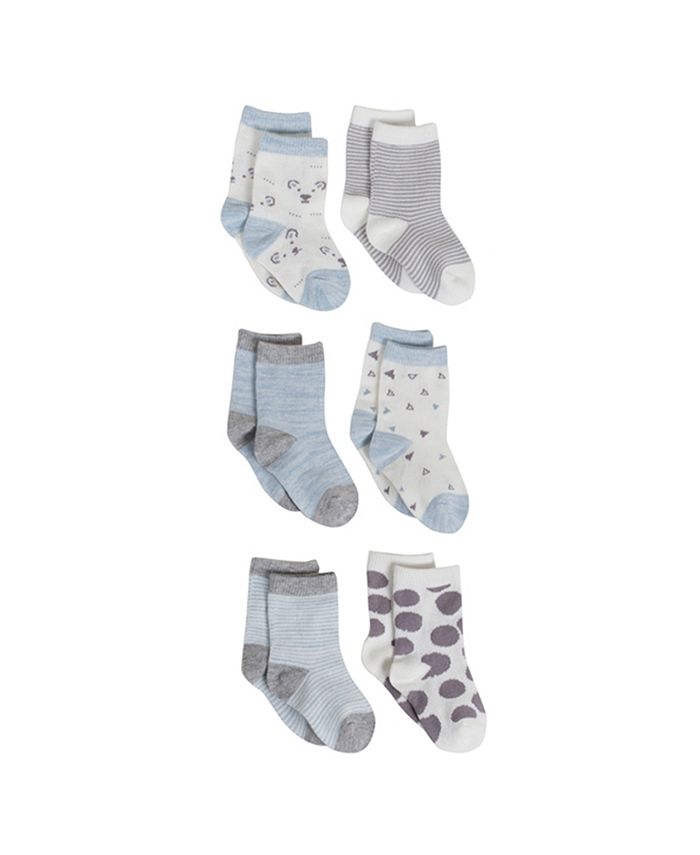 9 or 18 Pair Multipack Ankle Cotton Rich Baby Boys Novelty Socks