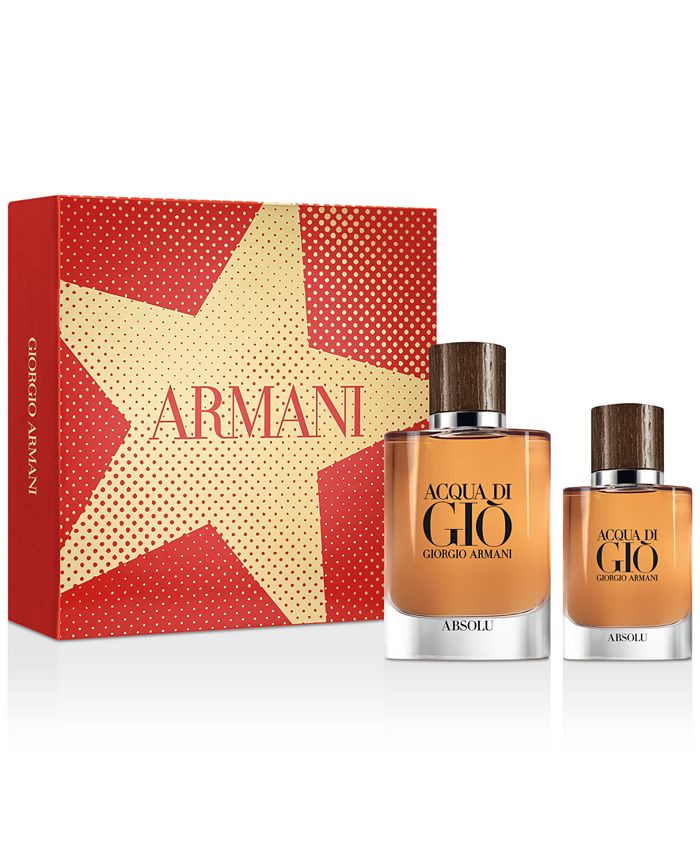 Giorgio Armani Men's 2-Pc. Acqua di Giò Absolu Gift Set & Reviews - Perfume  - Beauty - Macy's
