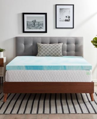 Lucid - Dream Collection by  3" Gel Swirl Memory Foam Mattress Topper, King