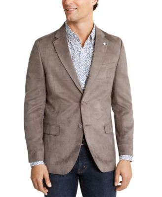 nautica suede blazer