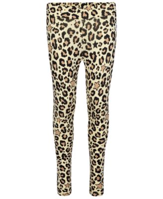 Converse - Big Girls Leopard-Print Leggings