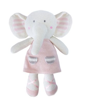 Living Textiles - Knitted Plush Toy - Amelia Elephant