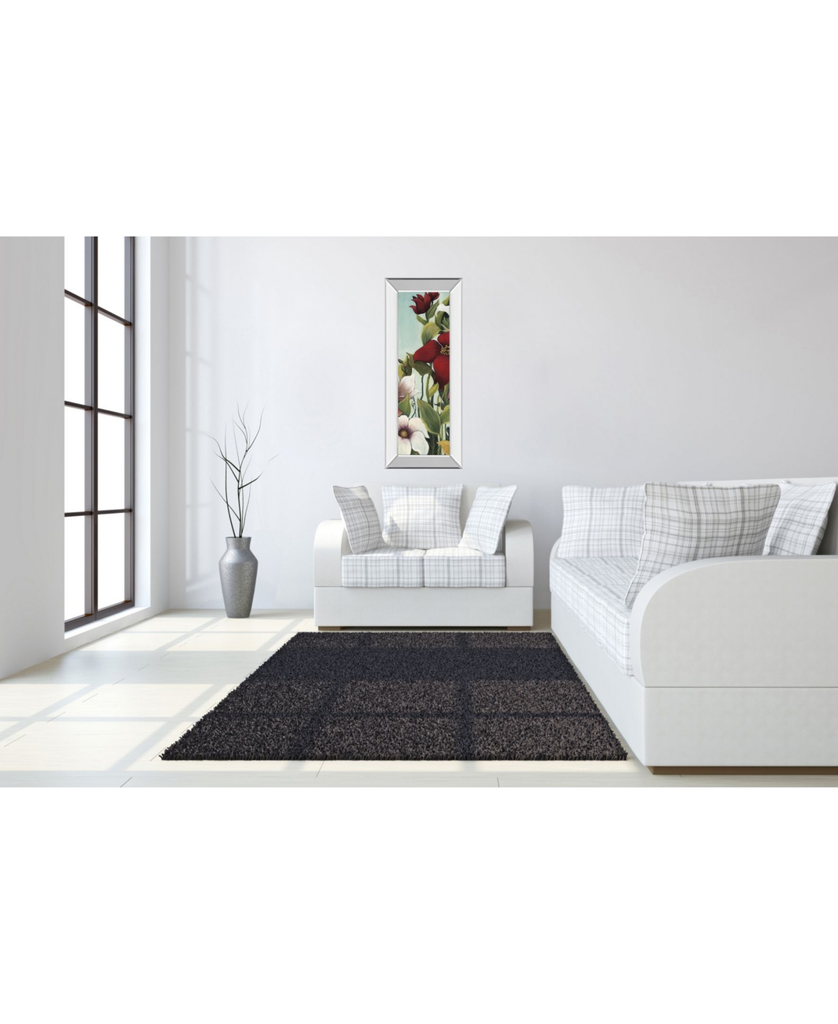 Classy Art Efflorescence by Maja Mirror Framed Print Wall Art - 18