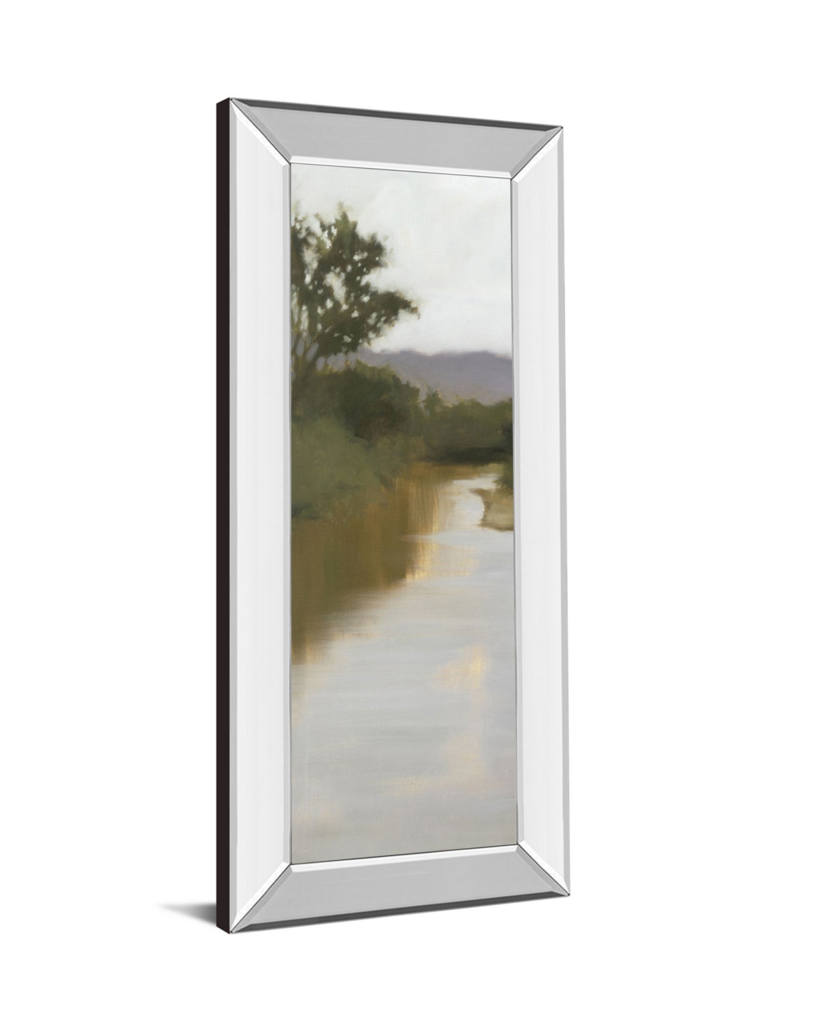 Classy Art River Journey by Megan Lightell Mirror Framed Print Wall Art - 18