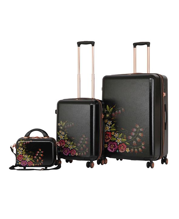 Triforce Luggage Fiori 3Pc. Spinner Luggage Set & Reviews Luggage Sets Luggage Macy's
