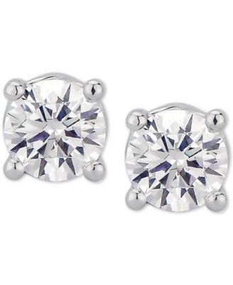 GIA Certified Diamond Stud Earrings (1-1/2 ct. t.w.) Stud Earrings in 14k White or Yellow Gold