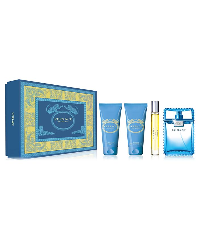 Versace Men's 4Pc. Eau Fraîche Eau de Toilette Gift Set Macy's