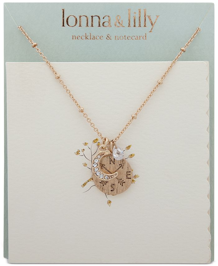 Lonna and lilly initial necklace Clearance