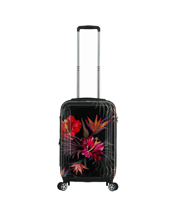 Triforce Luggage Triforce Havana 22" Carry On Tropical Floral Luggage