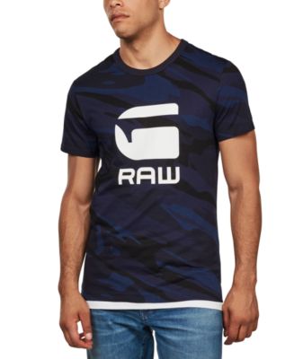 G-Star Raw Men's Camo Logo T-Shirt, Created for Macy's - Macy's