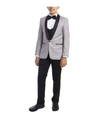 Toddler Boy's 5-Piece Slim Fit Shawl Tuxedo Set